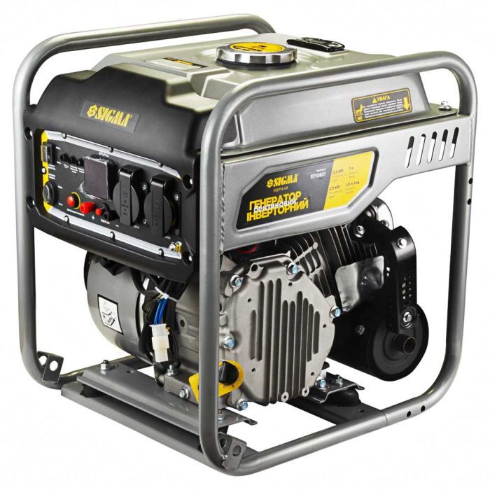Генератор Sigma инверторный 2.2/2.5kW 7л (5710821)