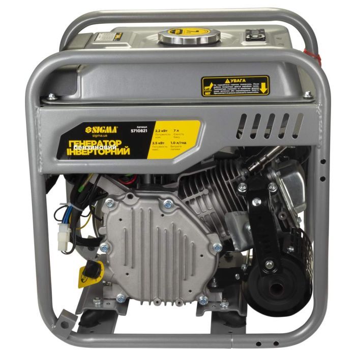 Генератор Sigma инверторный 2.2/2.5kW 7л (5710821) изображение 3