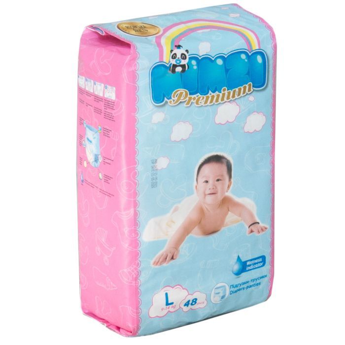 Подгузники Mimzi L 9-14 кг 48 шт. (MPL48) (4820209800135) изображение 10