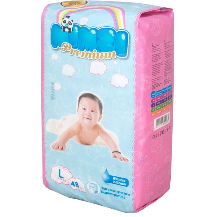Подгузники Mimzi L 9-14 кг 48 шт. (MPL48) (4820209800135) изображение 12