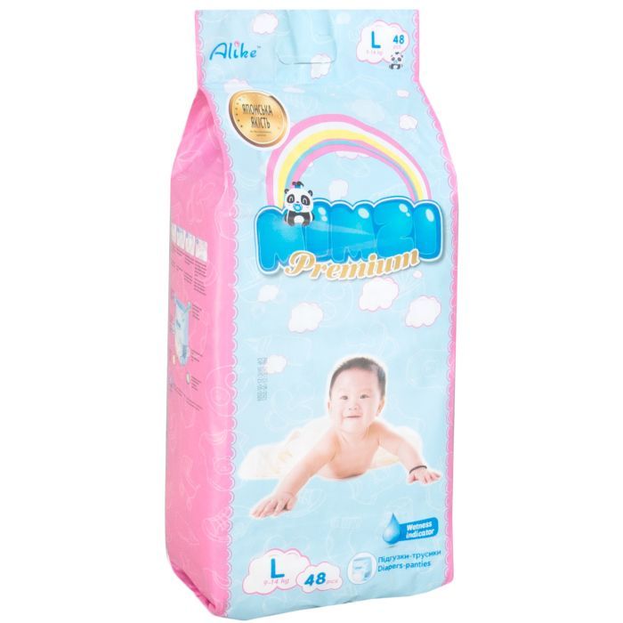 Подгузники Mimzi L 9-14 кг 48 шт. (MPL48) (4820209800135)