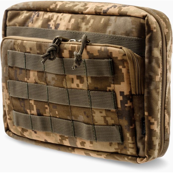 Чехол для планшета Vinga Tactical Military universal 10-11" MOLLE, Oxford 600D, pixel (VTB11UTMOP)