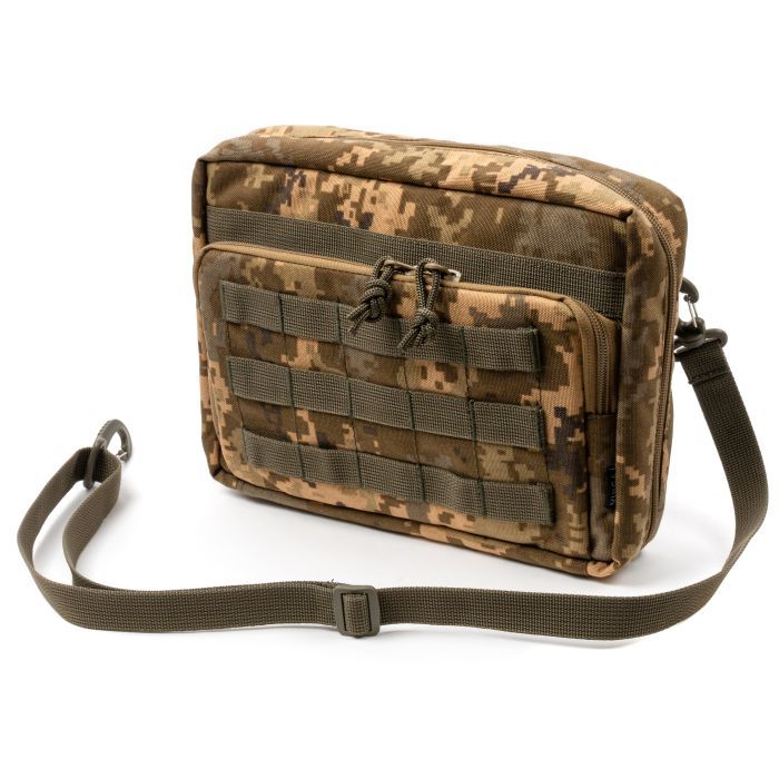 Чехол для планшета Vinga Tactical Military universal 10-11" MOLLE, Oxford 600D, pixel (VTB11UTMOP) изображение 3