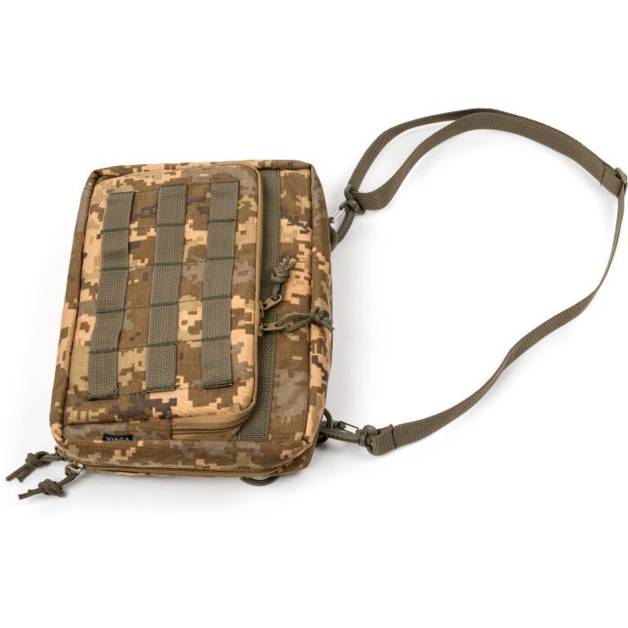 Чехол для планшета Vinga Tactical Military universal 10-11" MOLLE, Oxford 600D, pixel (VTB11UTMOP) изображение 7