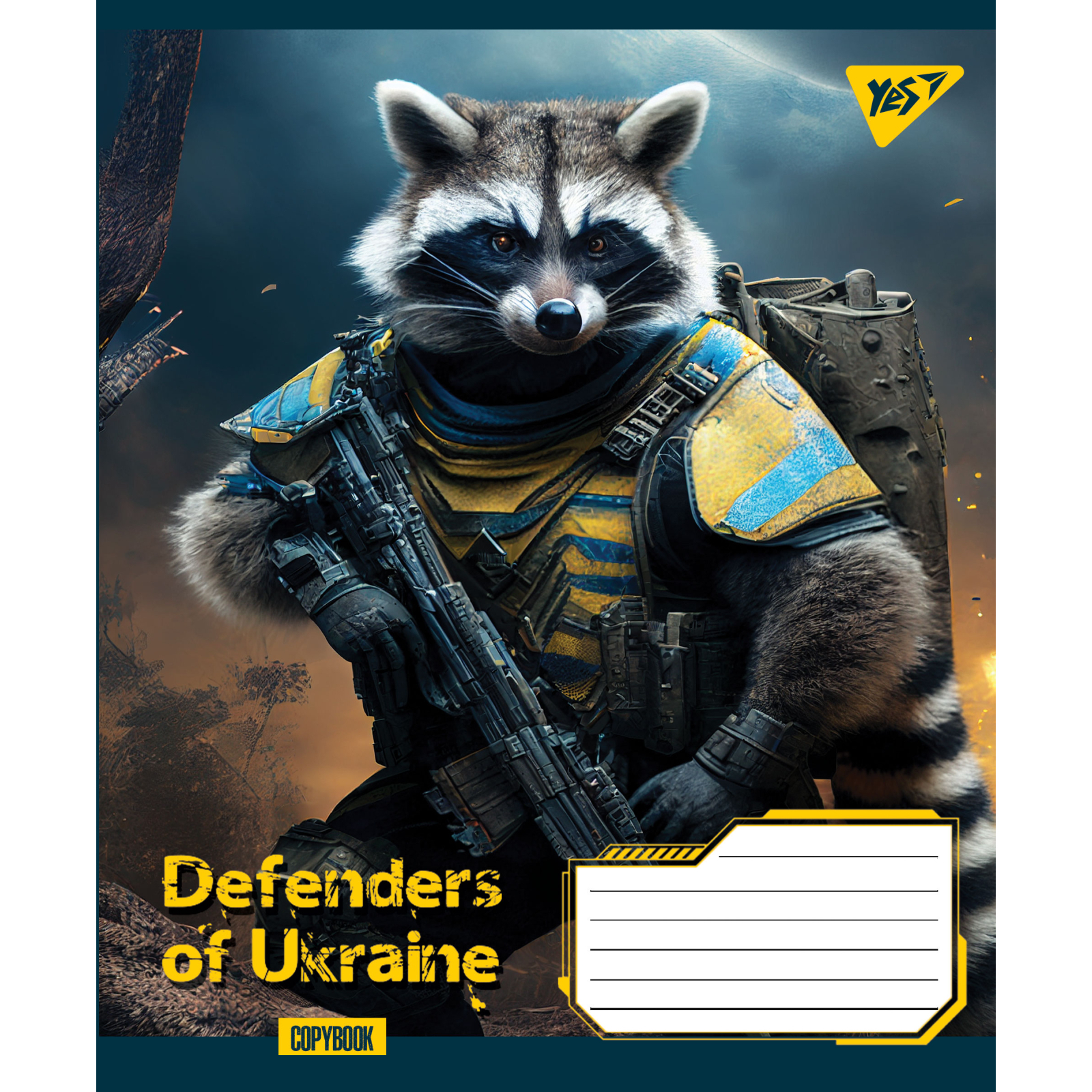 Зошит Yes А5 Defenders of Ukraine 48 аркушів, лінія (766455) зображення 4