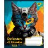 Зошит Yes А5 Defenders of Ukraine 48 аркушів, лінія (766455) зображення 5