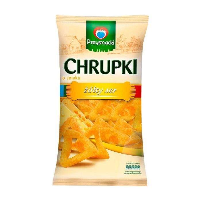 Чипсы Przysnacki со вкусом сыра 150 г (5900073020330)