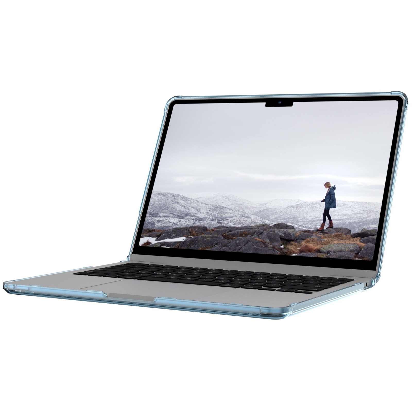 Чохол до ноутбука UAG 13" Apple MacBook AIR 2022 Lucent, Cerulean (134008115858) зображення 2