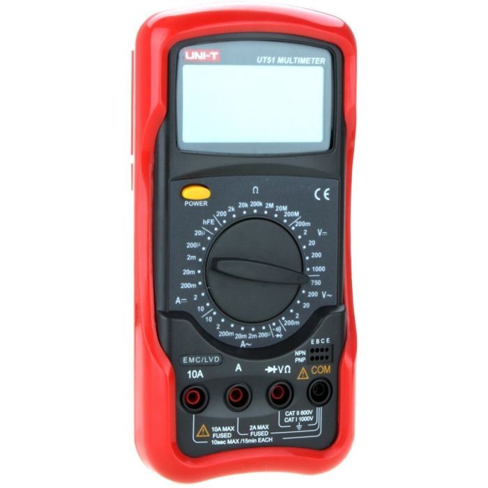 Цифровой мультиметр UNI-T UT51 изображение 2