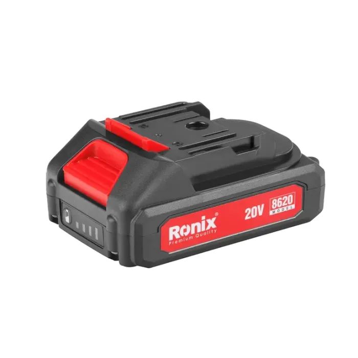 Шуруповерт Ronix аккумуляторный 20В, 1.5Ah x 2 (8620) изображение 8