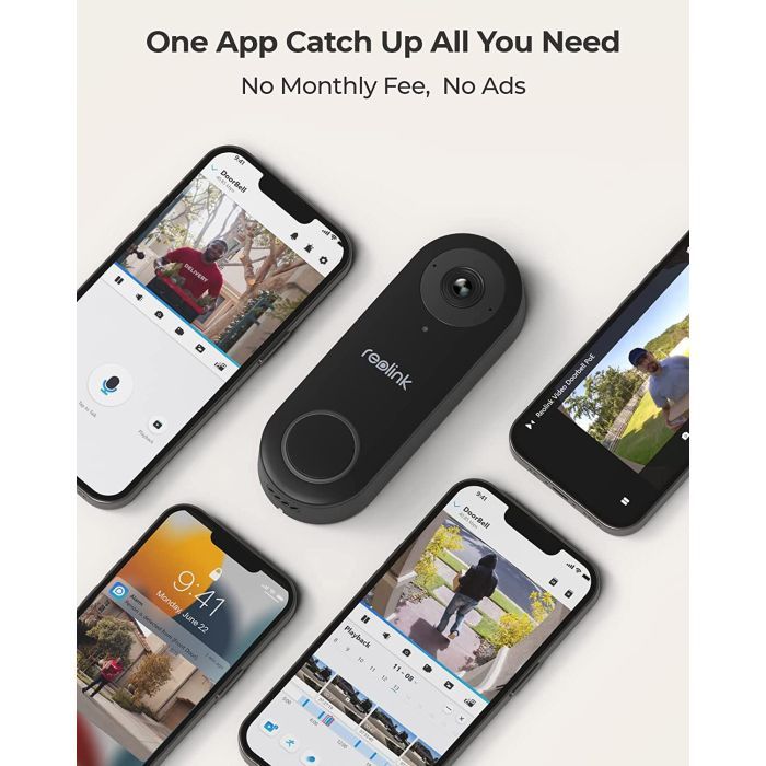 Панель виклику Reolink Video Doorbell WiFi зображення 6