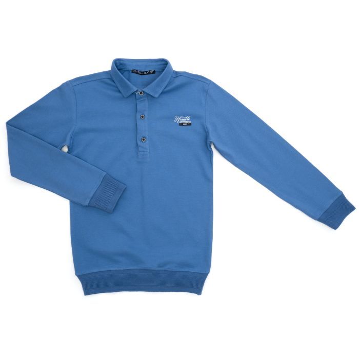 Кофта дитяча Blueland поло (10824-140B-blue)