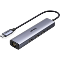 UGREEN Hub USB-C 70336, 4 x USB 3.0, 4 ports, 0.15 m 