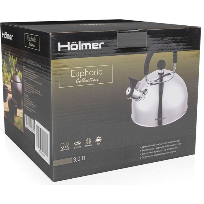 Чайник Hölmer Euphoria WK-4320-BSSS Silver (WK-4320-BSSS Euphoria) изображение 10