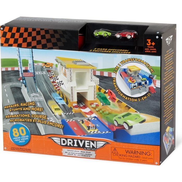 Игровой набор Driven Pocket Series Гоночная трасса 2 в 1, 80 деталей (WH1108Z) изображение 9