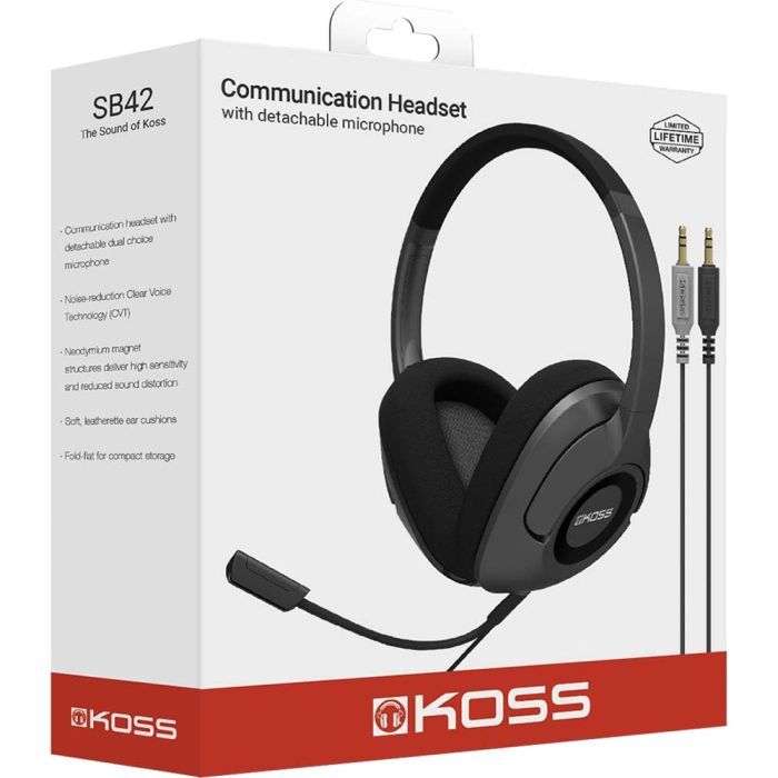 Навушники Koss SB42 Over-Ear 2*3.5 mm (193566.101) зображення 3