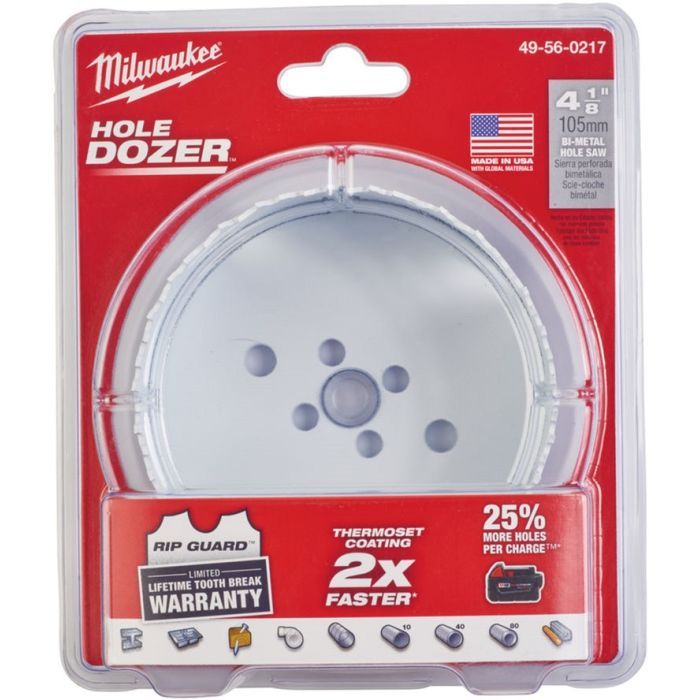 Коронка Milwaukee Bi-Metal 33мм (49560067) изображение 2
