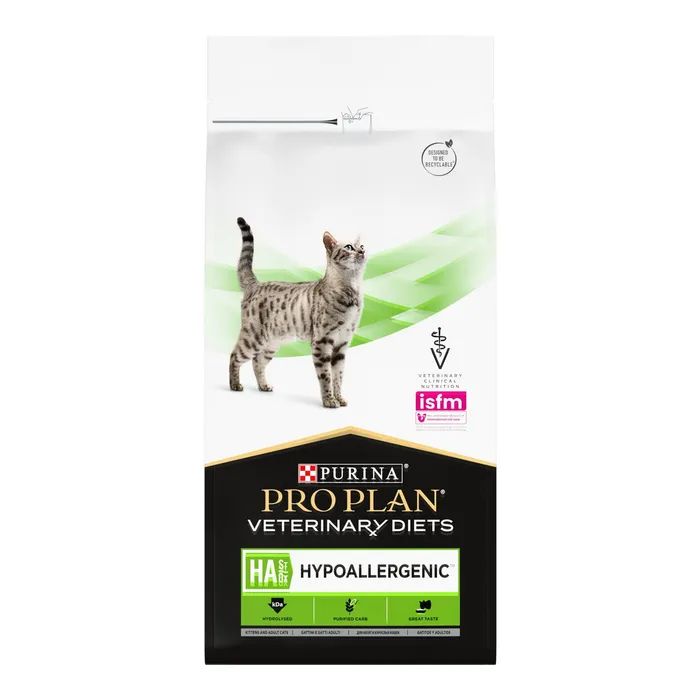 Сухой корм для кошек Purina Pro Plan Veterinary Diets Hypoallergenic 1.3 кг (7613035154506)