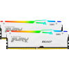 Модуль пам'яті для комп'ютера DDR5 32GB (2x16GB) 5200 MHz Beast White RGB Kingston Fury (ex.HyperX) (KF552C36BWEAK2-32) зображення 4