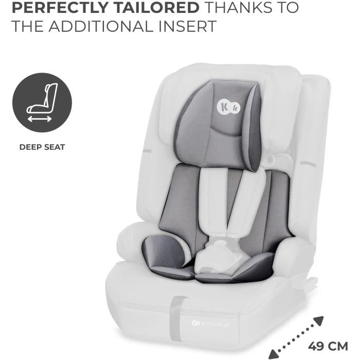 Автокресло Kinderkraft Safety Fix 2 i-Size Grey (KCSAFI02GRY0000) (5902533923090) изображение 12