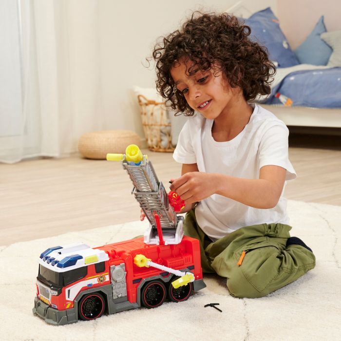 Спецтехника Dickie Toys Пожарная машина Борец с огнем со звуком и световыми эффектами 46 см (3307000) изображение 10