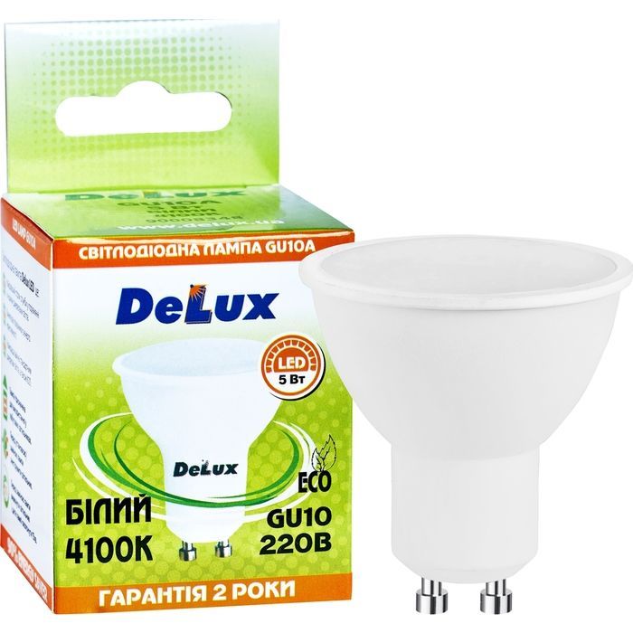 Лампочка Delux GU10A 5Вт 4100K (90011747) зображення 2