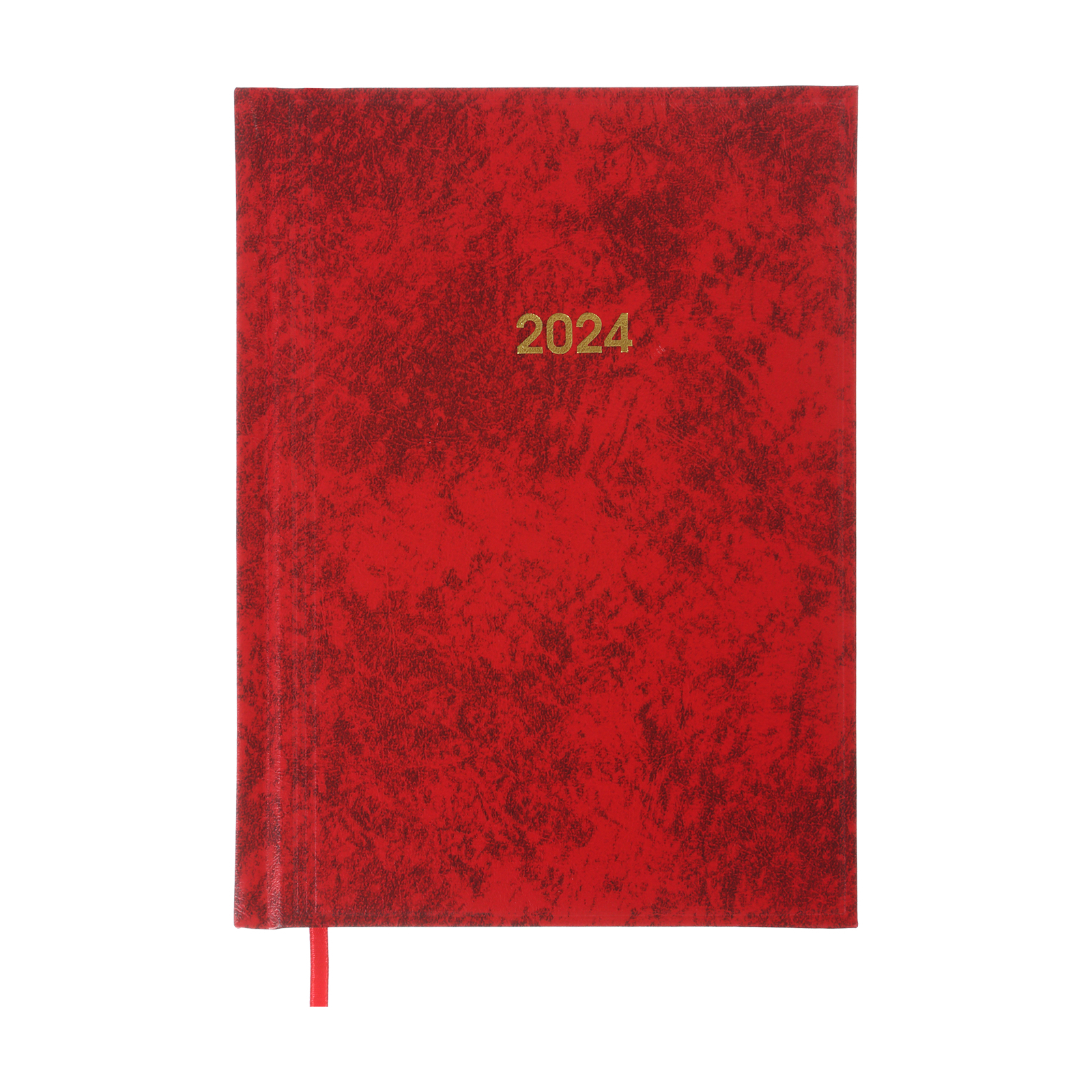 Еженедельник Buromax датированный Base 2024 A5 336 страниц красный (BM.2108-05)