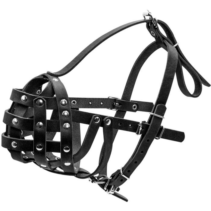 Намордник для собак Collar твердий (боксер великий) чорний (05991) зображення 2