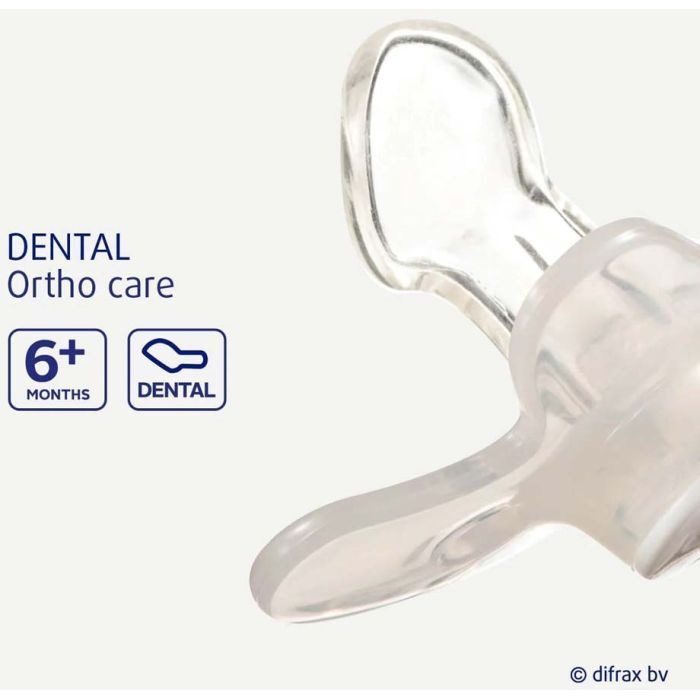 Пустушка Difrax Dental, 6+ міс (800 Blossom) зображення 3