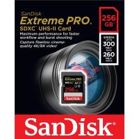 Карта памяти SanDisk 256GB SD class 10 UHS-I U3 V90 Extreme PRO (SDSDXDK-256G-GN4IN) изображение 2