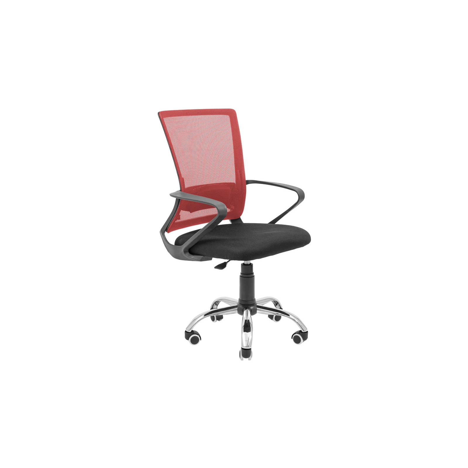 Офисное кресло Richman Робин Хром Пиастра Сетка черная + серая (ADD0003071)
