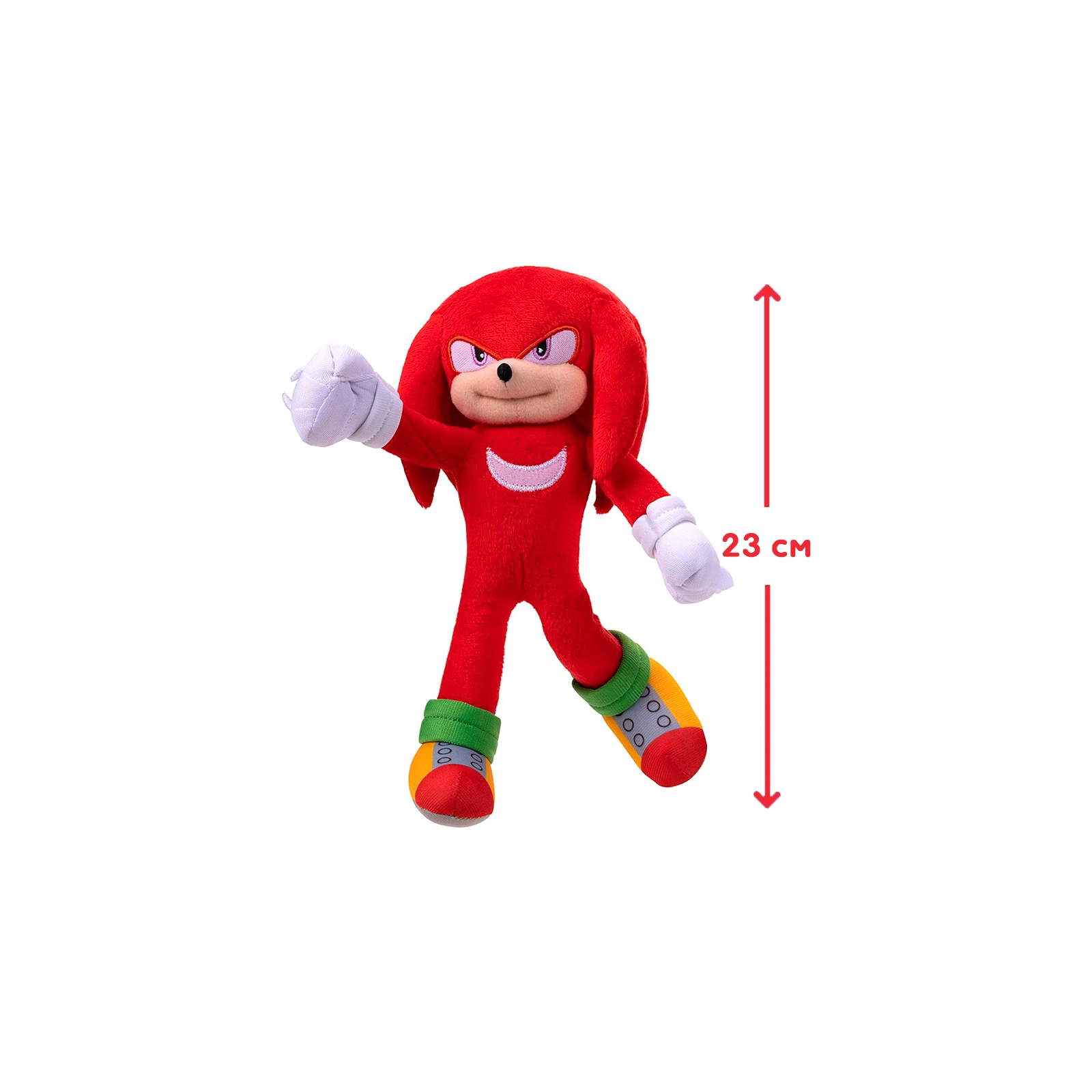 Мягкая игрушка Sonic the Hedgehog Наклз 23 см (41276i) изображение 6