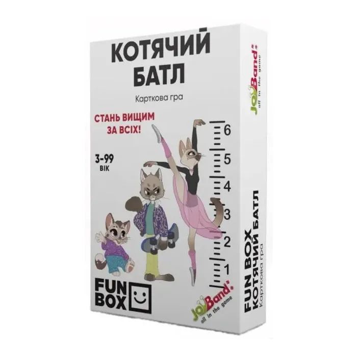 Настольная игра JoyBand FunBox Кошачий батл (FB0003)