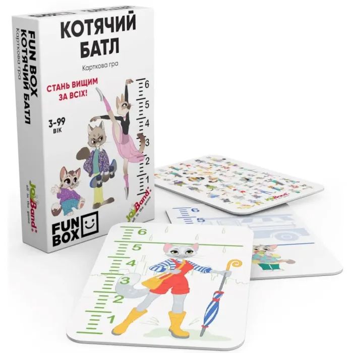 Настольная игра JoyBand FunBox Кошачий батл (FB0003) изображение 2