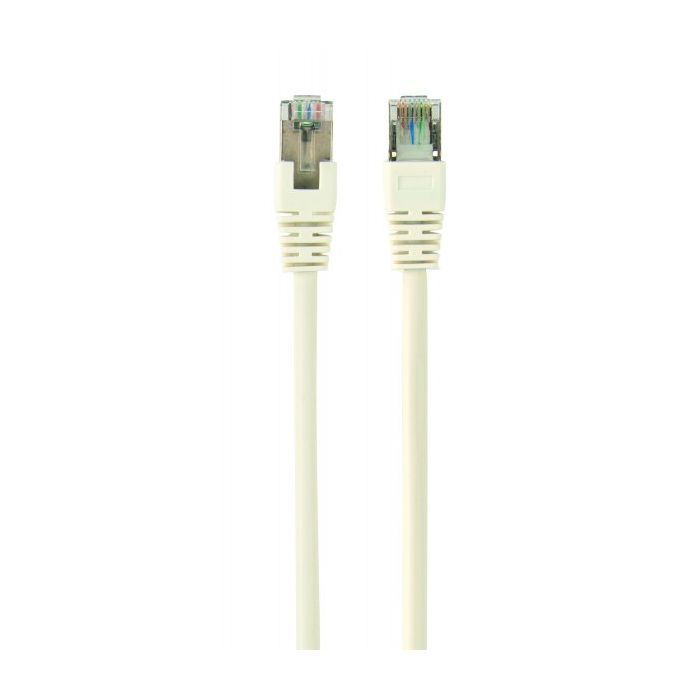 Патч-корд 3м FTP cat 6 CCA white Cablexpert (PP6-3M/W)