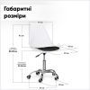 Офисное кресло Evo-kids Capri White / Black (H-231 W/B) изображение 2