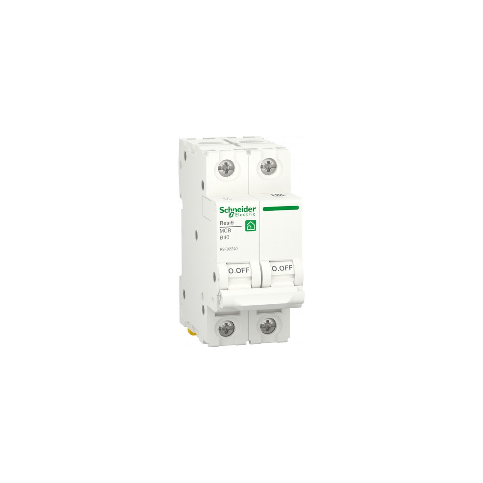 Автоматический выключатель Schneider Electric RESI9 6kA 2P 40A В (R9F02240)