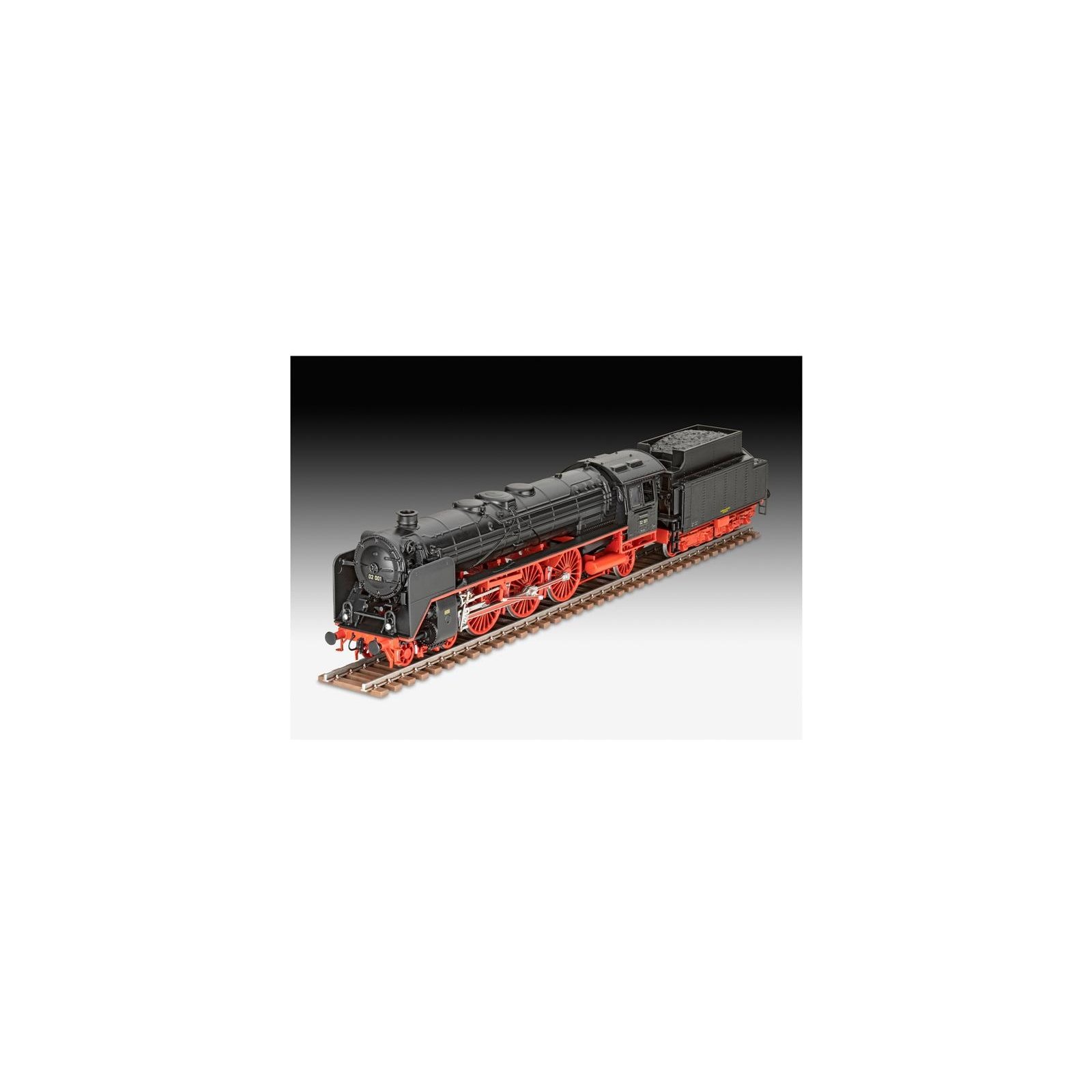 Сборная модель Revell Экспресс локомотив BR02 с тендером 2'2'T30 уровень 4 масштаб 1:87 (RVL-02171) изображение 7