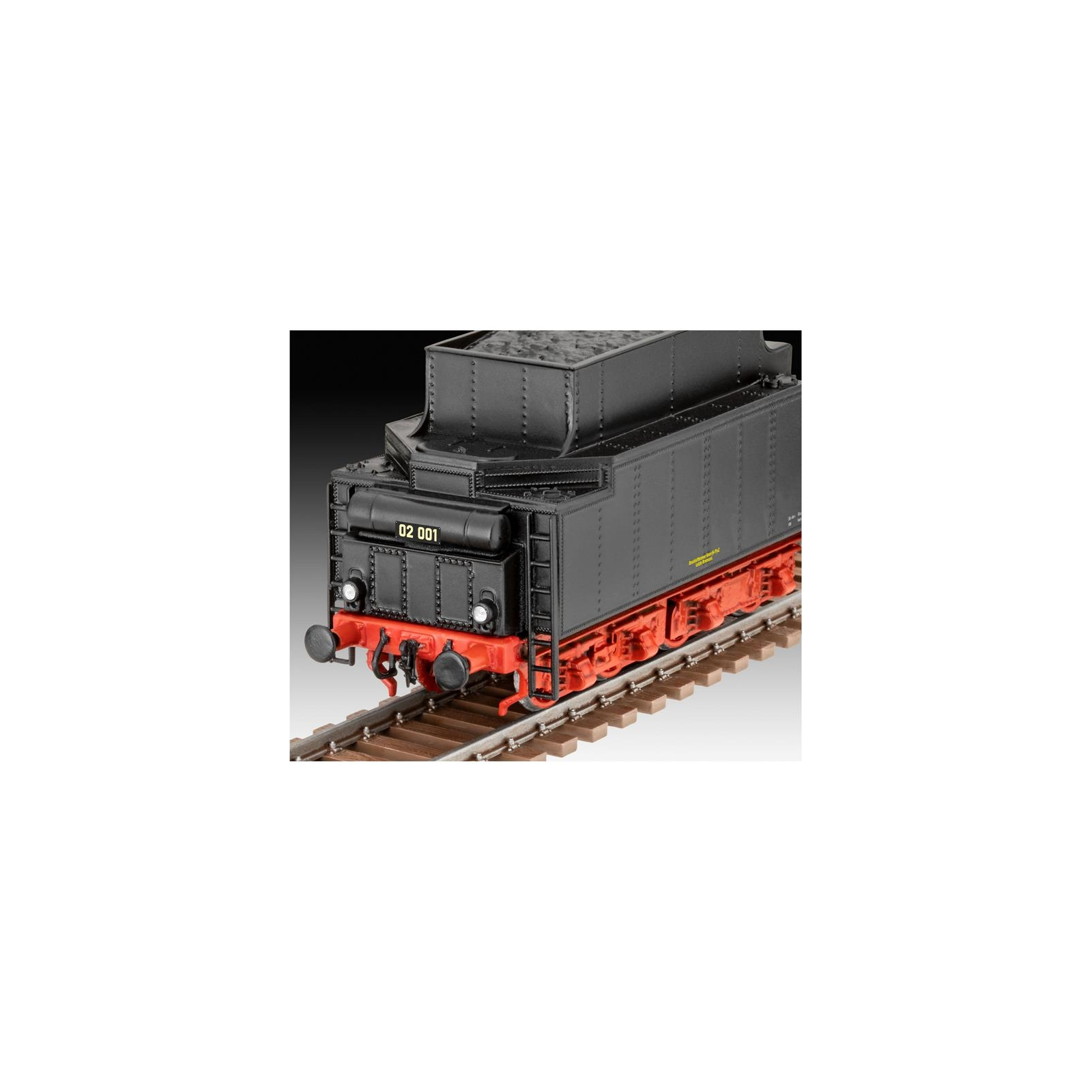 Сборная модель Revell Экспресс локомотив BR02 с тендером 2'2'T30 уровень 4 масштаб 1:87 (RVL-02171) изображение 8