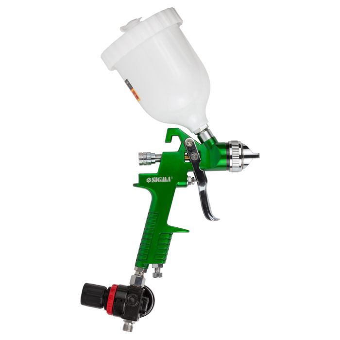 Краскопульт Sigma HVLP 1.4 верхний бак, редуктор (6812081) изображение 3