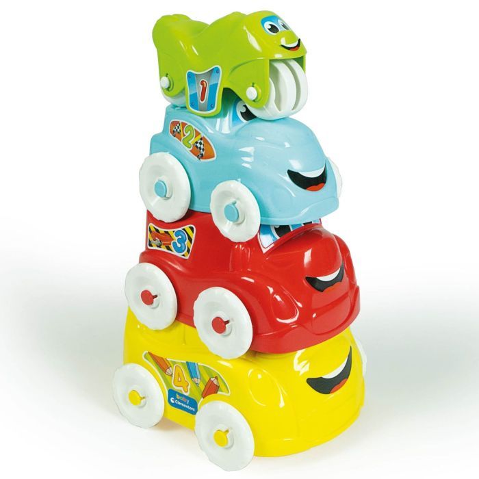 Розвиваюча іграшка Clementoni пірамідка Fun Vehicles (17111) зображення 2