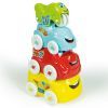 Розвиваюча іграшка Clementoni пірамідка Fun Vehicles (17111) зображення 2