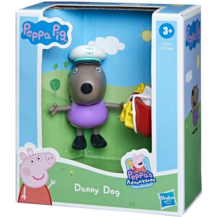 Фигурка Peppa Pig Дэнни с корабликом (F3759) изображение 3