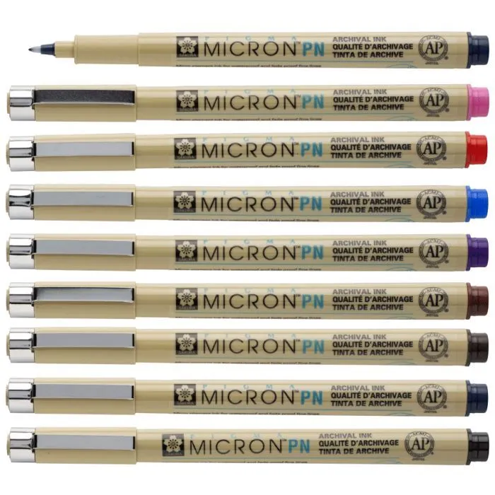 Лайнер Sakura PIGMA MICRON PN Черный (0.4-0.5мм) (084511307216) изображение 2