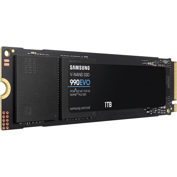 Накопичувач SSD M.2 2280 2TB 990 EVO Samsung (MZ-V9E2T0BW) зображення 2