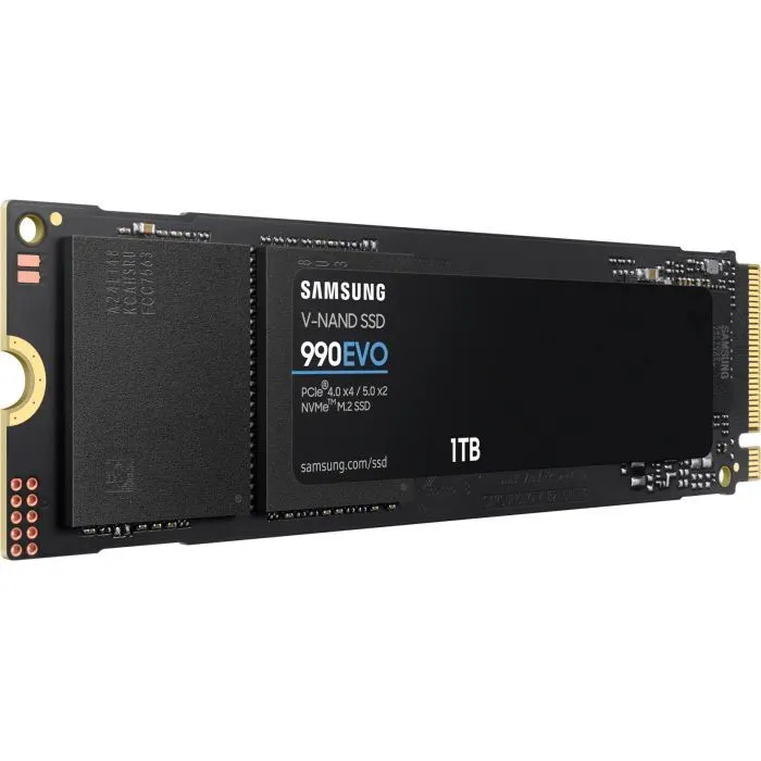 Накопичувач SSD M.2 2280 1TB 990 EVO Samsung (MZ-V9E1T0BW) зображення 2