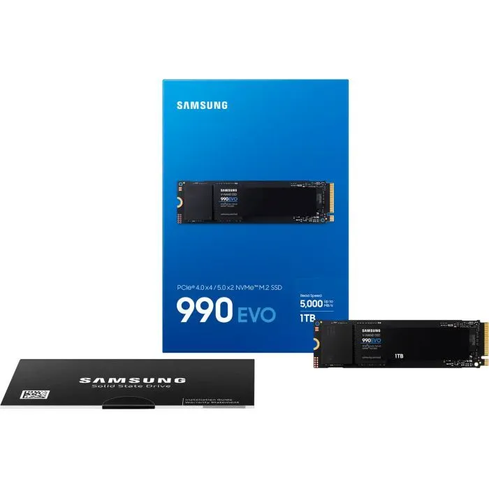 Накопичувач SSD M.2 2280 1TB 990 EVO Samsung (MZ-V9E1T0BW) зображення 8