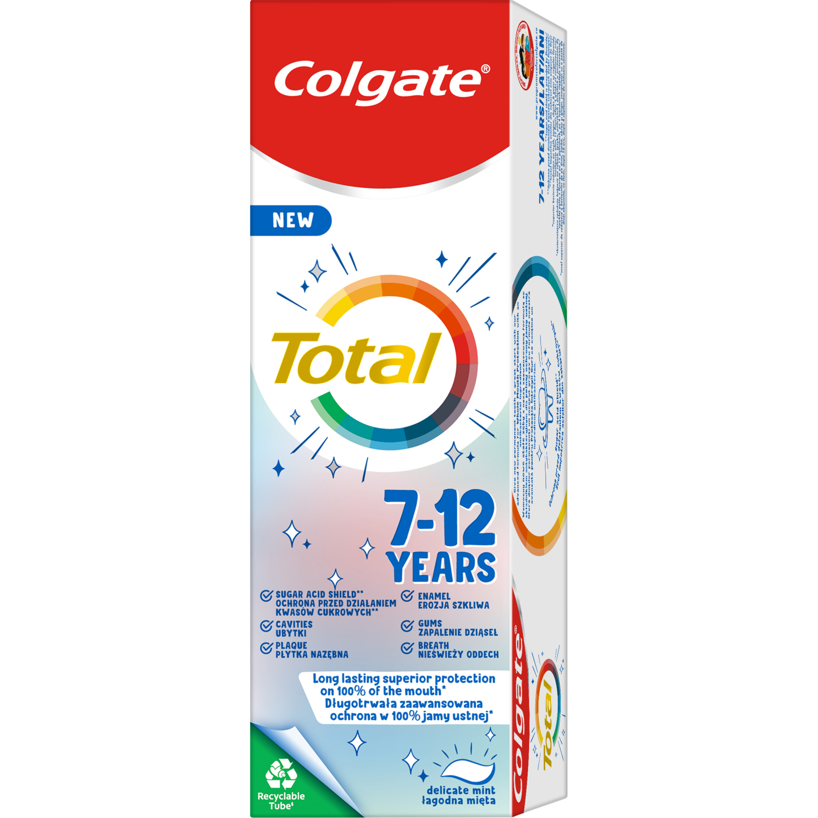Детская зубная паста Colgate Total kids 7-12 лет 50 мл (8718951433120) изображение 5