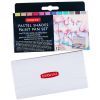 Художній набір Derwent Pastel Shades Paint Pan, 12 кольорів+пензель з резервуаром (5028252620338) зображення 2