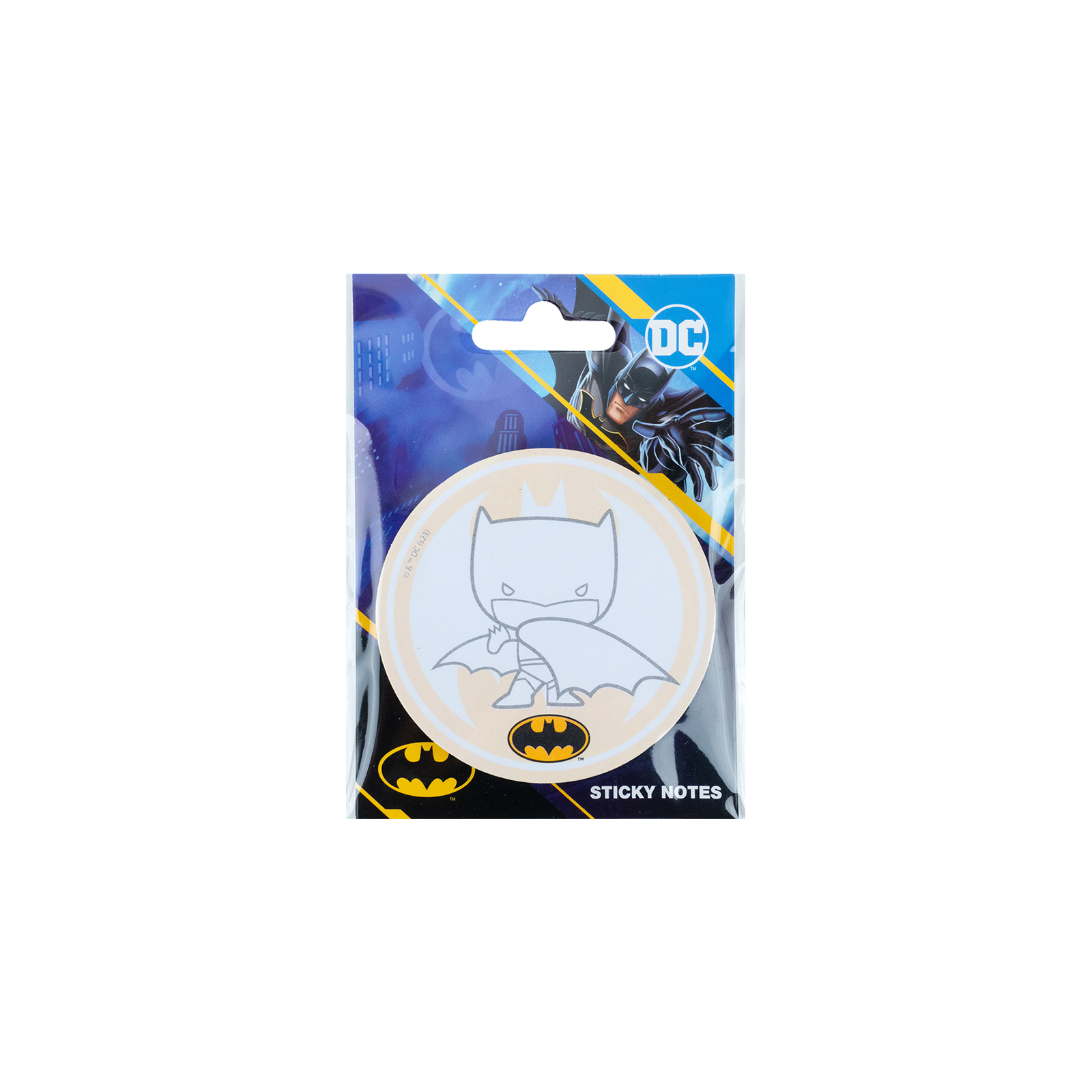 Бумага для заметок Kite с клейким слоем DC Comics 70х70 мм, 50 листов (DC23-298-2) изображение 2